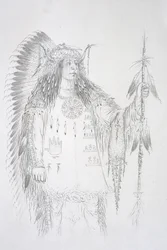 Mah-to-toh-pa (Les Quatre Ours) 1852